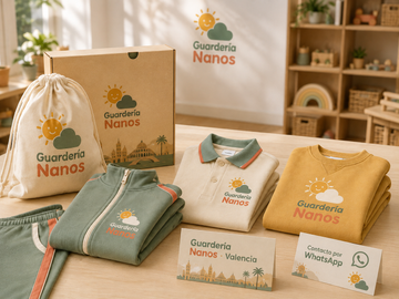 Chándal, polo y sudadera personalizados para Guardería Nanos de Valencia